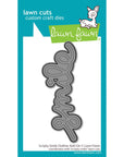 Lawn Fawn - Lawn Cuts - Scripty Smile Outline Add-On-ScrapbookPal
