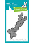 Lawn Fawn - Lawn Cuts - Scripty Sweet Outline Add-On-ScrapbookPal