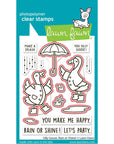 Lawn Fawn - Lawn Cuts - Silly Goose, Rain Or Shine!-ScrapbookPal