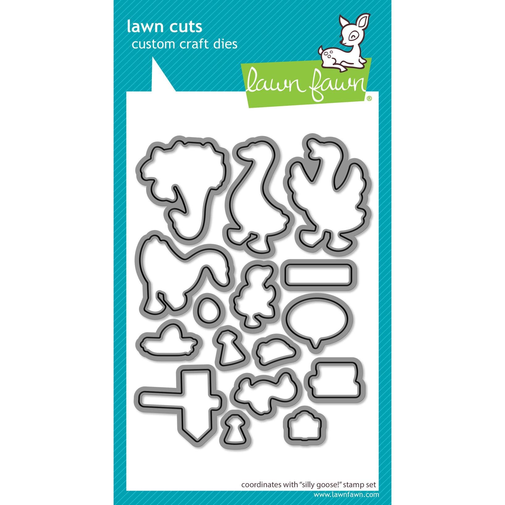 Lawn Fawn - Lawn Cuts - Silly Goose!-ScrapbookPal