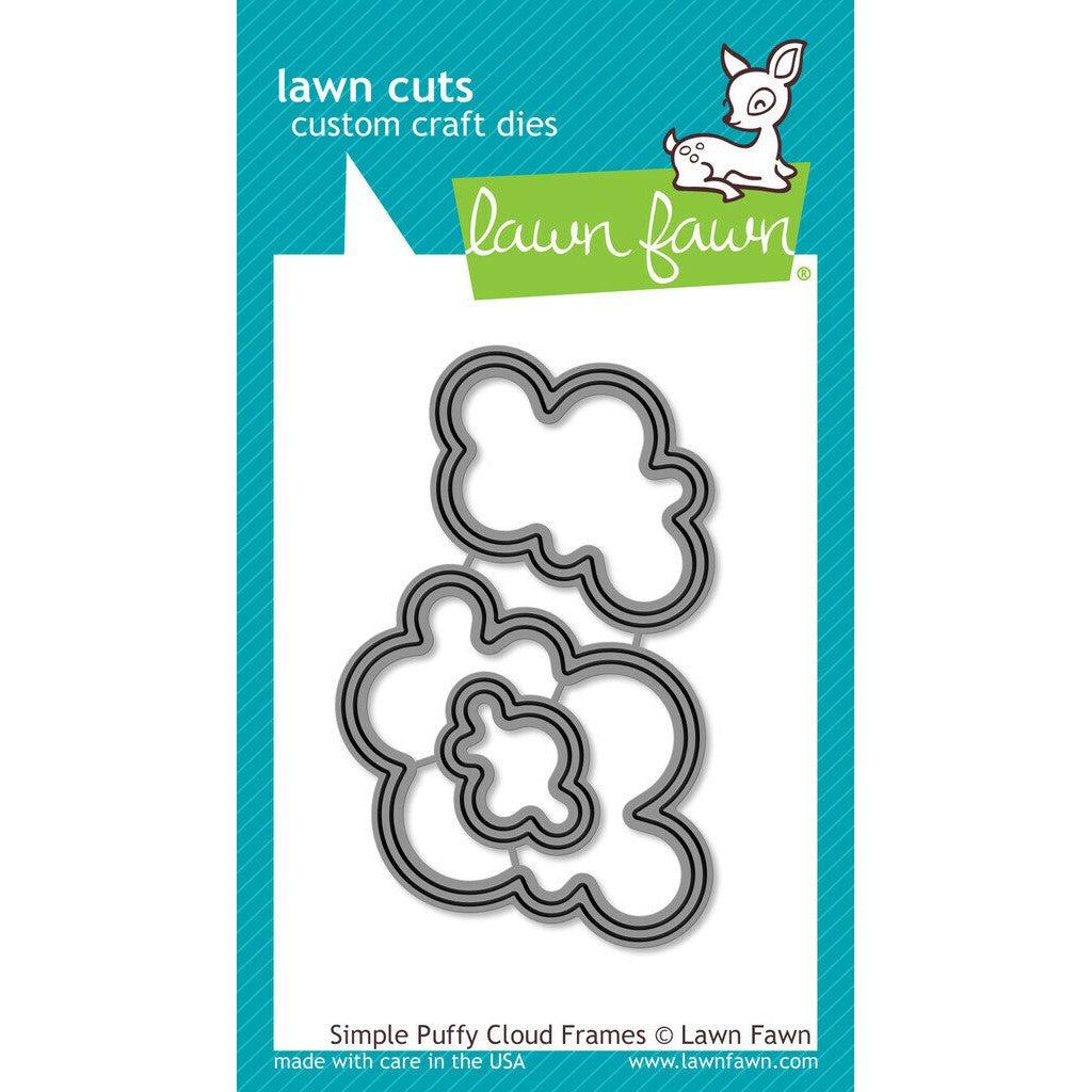 Lawn Fawn - Lawn Cuts - Simple Puffy Cloud Frames-ScrapbookPal