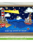 Lawn Fawn - Lawn Cuts - Slide On Over Waves-ScrapbookPal