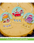 Lawn Fawn - Lawn Cuts - Snow Globe Gift Tag-ScrapbookPal