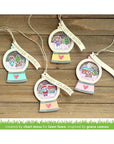 Lawn Fawn - Lawn Cuts - Snow Globe Gift Tag-ScrapbookPal