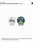 Lawn Fawn - Lawn Cuts - Snow Globe Scenes Shaker Add-On-ScrapbookPal
