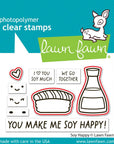 Lawn Fawn - Lawn Cuts - Soy Happy-ScrapbookPal