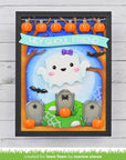 Lawn Fawn - Lawn Cuts - Spooky Forest Backdrop-ScrapbookPal