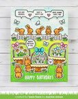 Lawn Fawn - Clear Stamps - Spring Basket-ScrapbookPal