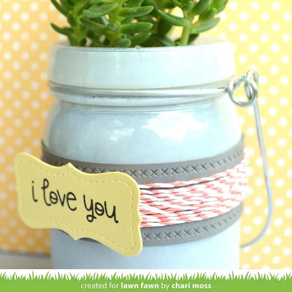 Lawn Fawn - Lawn Cuts - Stitched Borders-ScrapbookPal