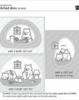 Lawn Fawn - Lawn Cuts - Stitched Dens-ScrapbookPal