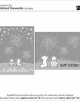 Lawn Fawn - Lawn Cuts - Stitched Fireworks-ScrapbookPal
