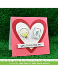 Lawn Fawn - Lawn Cuts - Stitched Heart Stackables-ScrapbookPal