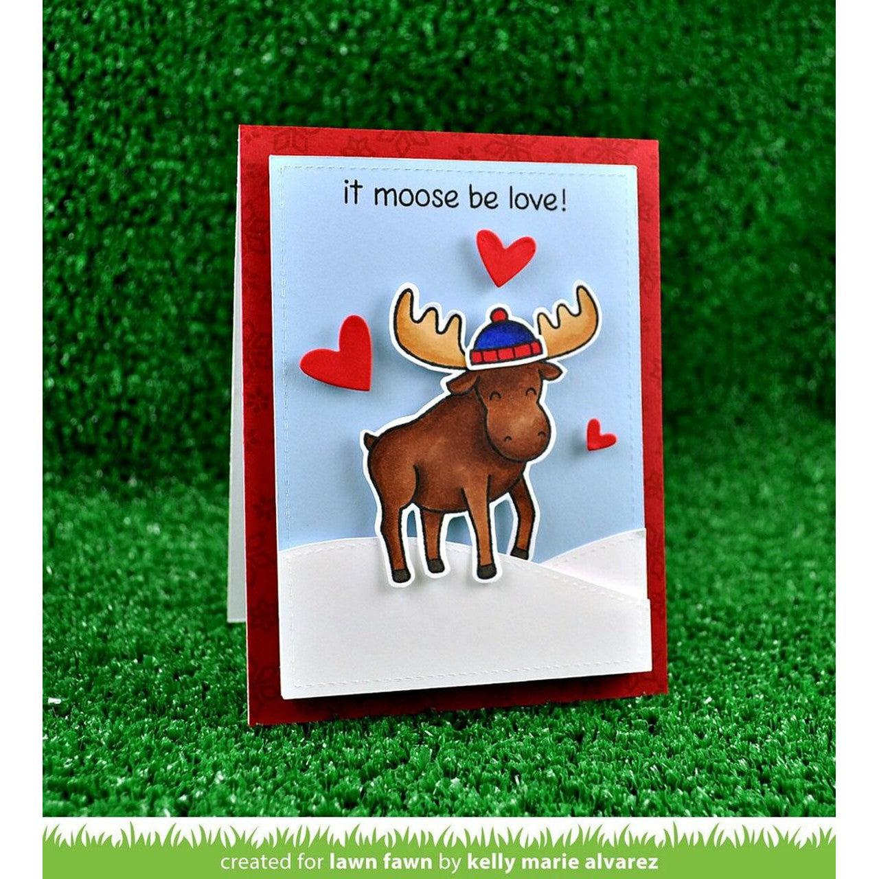 Lawn Fawn - Lawn Cuts - Stitched Hillside Borders-ScrapbookPal