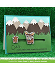 Lawn Fawn - Lawn Cuts - Stitched Mountain Border-ScrapbookPal