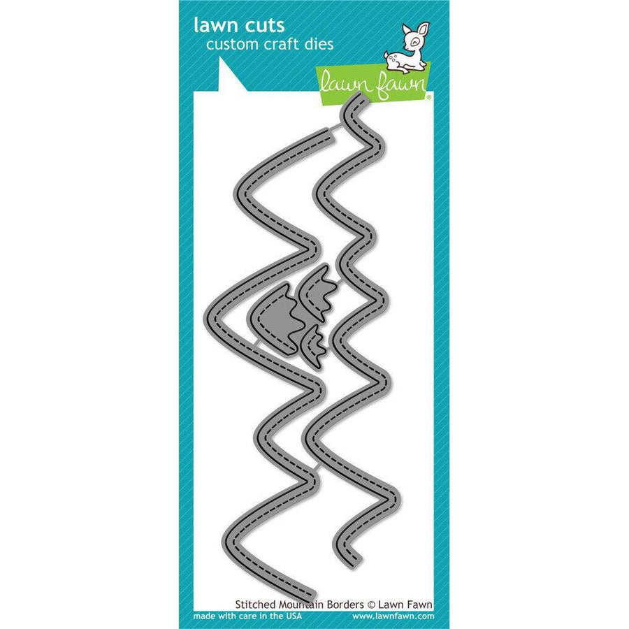 Lawn Fawn - Lawn Cuts - Stitched Mountain Border