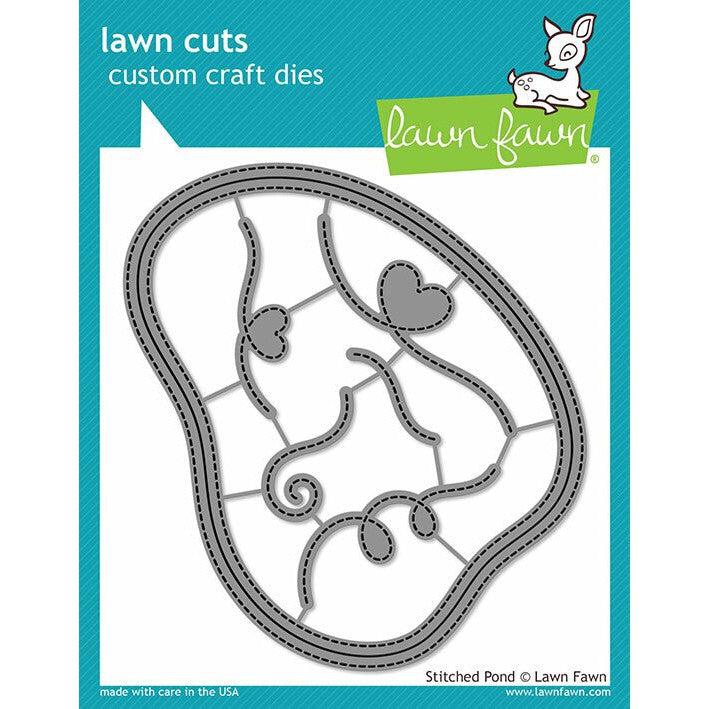 Lawn Fawn - Lawn Cuts - Stitched Pond-ScrapbookPal