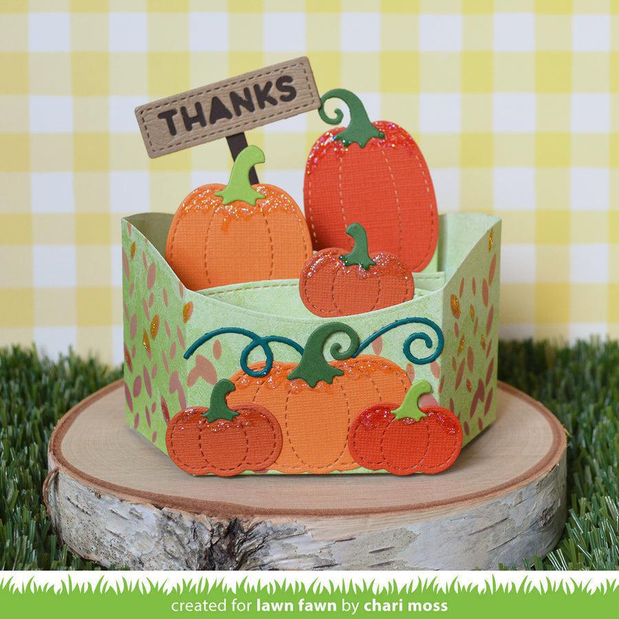 Lawn Fawn - Lawn Cuts - Stitched Pumpkins-ScrapbookPal