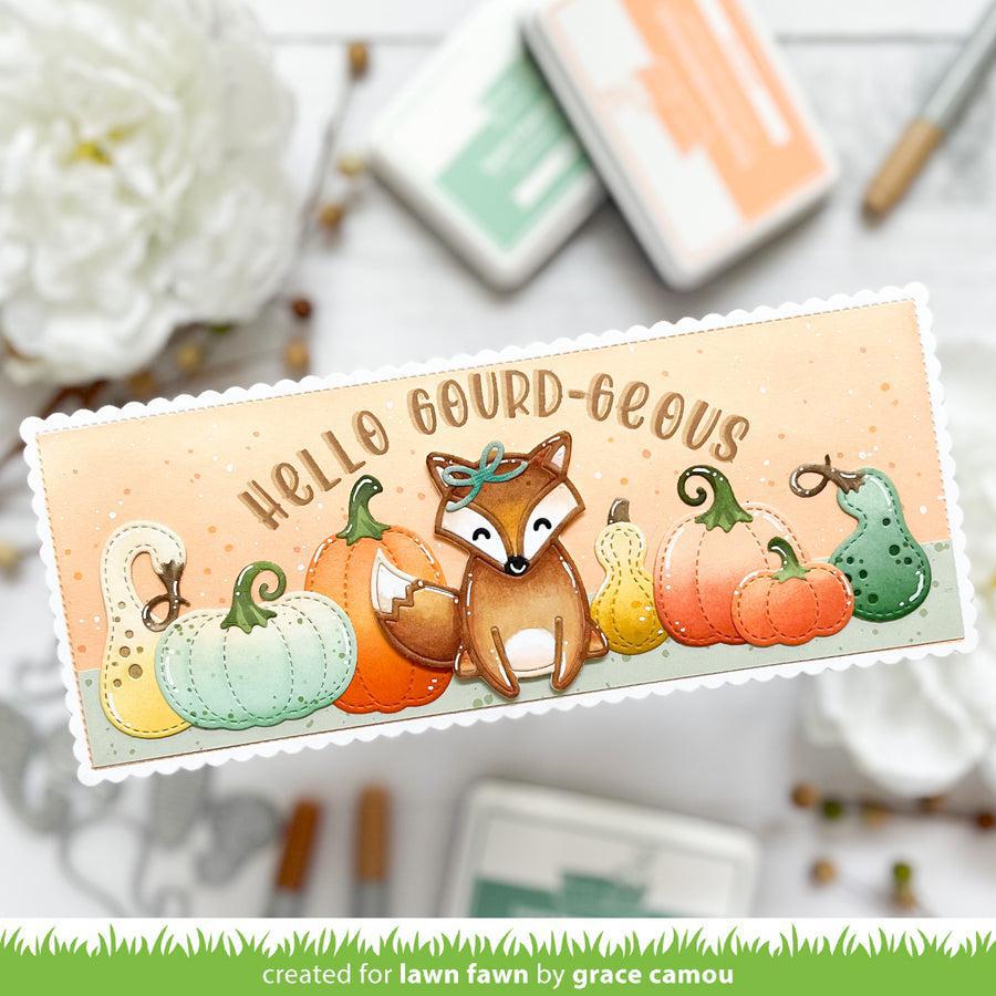 Lawn Fawn - Lawn Cuts - Stitched Pumpkins-ScrapbookPal
