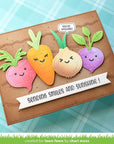Lawn Fawn - Lawn Cuts - Stitched Root Veggies-ScrapbookPal