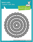 Lawn Fawn - Lawn Cuts - Stitched Scalloped Circle Frames-ScrapbookPal
