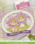 Lawn Fawn - Lawn Cuts - Stitched Scalloped Oval Stackables-ScrapbookPal