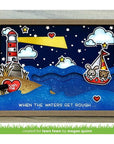 Lawn Fawn - Lawn Cuts - Stitched Simple Wavy Borders-ScrapbookPal