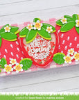 Lawn Fawn - Lawn Cuts - Stitched Strawberry Frame-ScrapbookPal