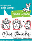 Lawn Fawn - Lawn Cuts - Thankful Mice-ScrapbookPal