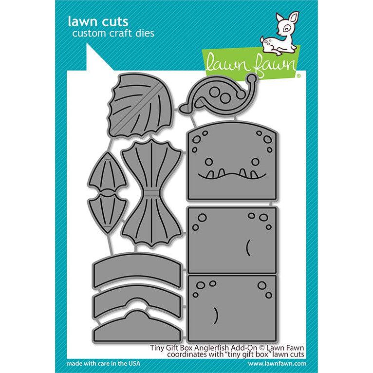 Lawn Fawn - Lawn Cuts - Tiny Gift Box Anglerfish Add-On-ScrapbookPal