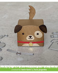 Lawn Fawn - Lawn Cuts - Tiny Gift Box Dog Add-On-ScrapbookPal