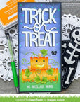 Lawn Fawn - Lawn Cuts - Tiny Gift Box Jack-O'-Lantern Add-On-ScrapbookPal