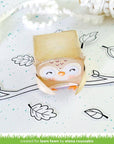 Lawn Fawn - Lawn Cuts - Tiny Gift Box Owl And Penguin Add-On-ScrapbookPal