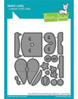 Lawn Fawn - Lawn Cuts - Tiny Gift Box Owl And Penguin Add-On-ScrapbookPal