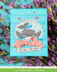 Lawn Fawn - Lawn Cuts - Tiny Gift Box Whale and Dolphin Add-On-ScrapbookPal