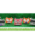 Lawn Fawn - Lawn Cuts - Tiny Gift Box With Raccoon & Fox Add-On-ScrapbookPal