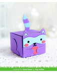 Lawn Fawn - Lawn Cuts - Tiny Gift Box With Raccoon & Fox Add-On-ScrapbookPal