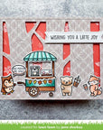 Lawn Fawn - Lawn Cuts - Treat Cart Add-On: Coffee-ScrapbookPal