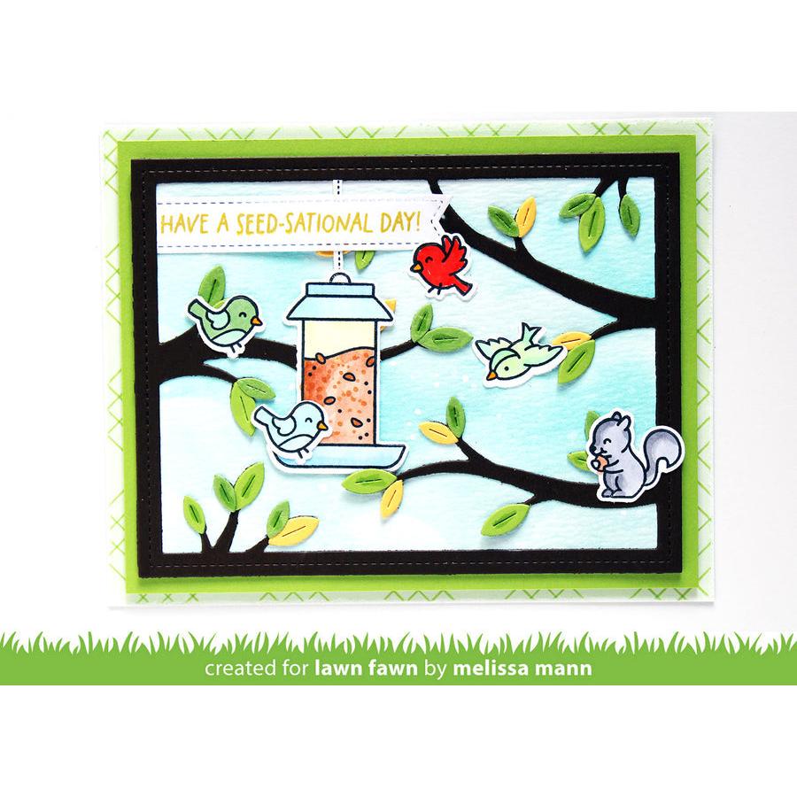 Lawn Fawn - Lawn Cuts - Tree Branches Backdrop: Landscape-ScrapbookPal