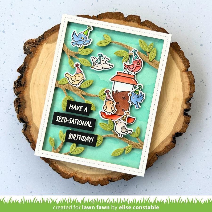 Lawn Fawn - Lawn Cuts - Tree Branches Backdrop: Portrait-ScrapbookPal