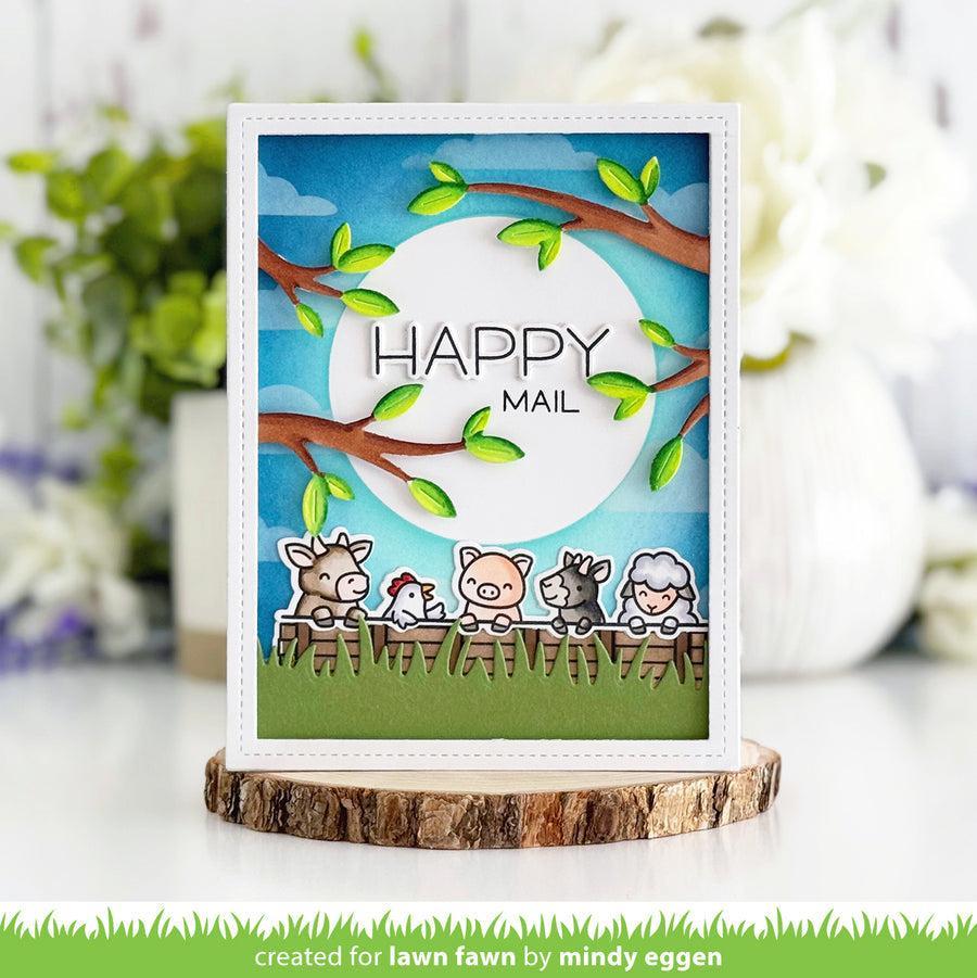 Lawn Fawn - Lawn Cuts - Tree Branches Backdrop: Portrait-ScrapbookPal
