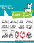 Lawn Fawn - Lawn Cuts - Veggie Happy Add-On-ScrapbookPal