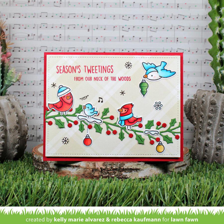 Lawn Fawn - Lawn Cuts - Winter Birds-ScrapbookPal