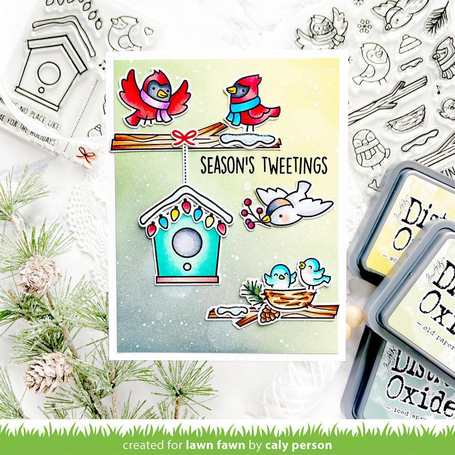 Lawn Fawn - Lawn Cuts - Winter Birds Add-On-ScrapbookPal