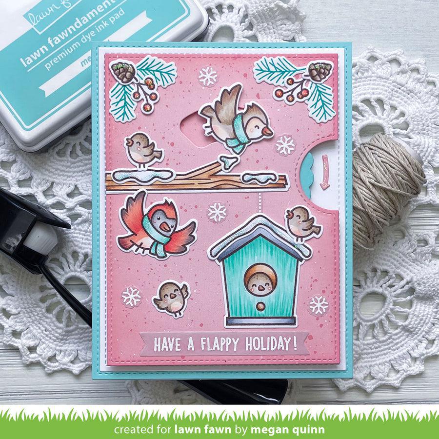 Lawn Fawn - Lawn Cuts - Winter Birds Add-On-ScrapbookPal
