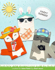Lawn Fawn - Lawn Cuts - Woodland Critter Huggers Summer Add-On-ScrapbookPal