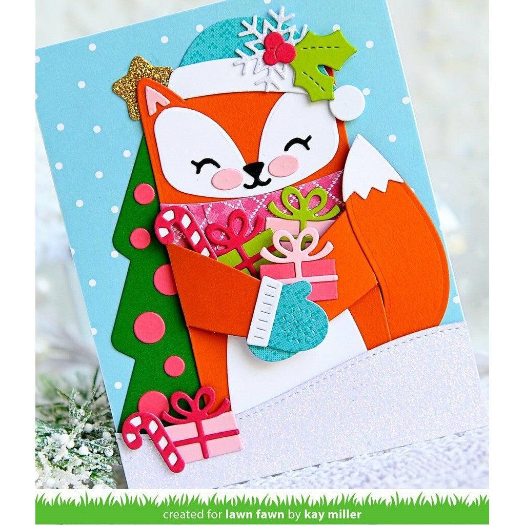 Lawn Fawn - Lawn Cuts - Woodland Critter Huggers Winter Add-On-ScrapbookPal