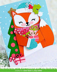 Lawn Fawn - Lawn Cuts - Woodland Critter Huggers Winter Add-On-ScrapbookPal