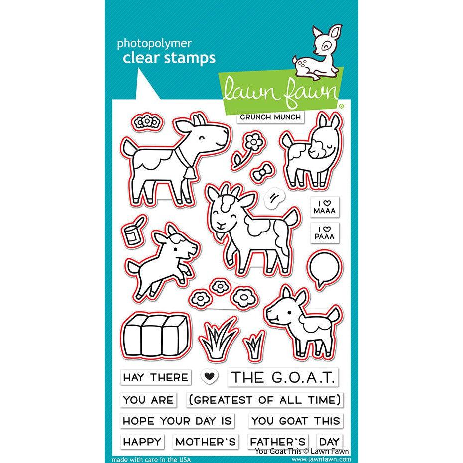 Lawn Fawn - Lawn Cuts - You Goat This-ScrapbookPal