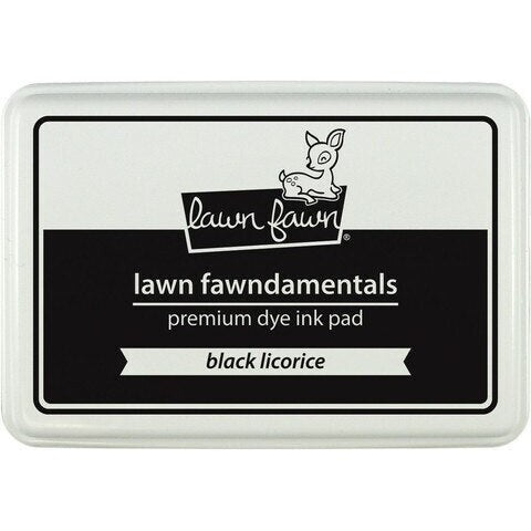 Lawn Fawn - Lawn Dye Inks - Black Licorice-ScrapbookPal
