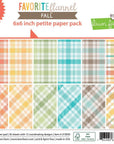 Lawn Fawn - Petite Paper Pack - Favorite Flannel Fall-ScrapbookPal